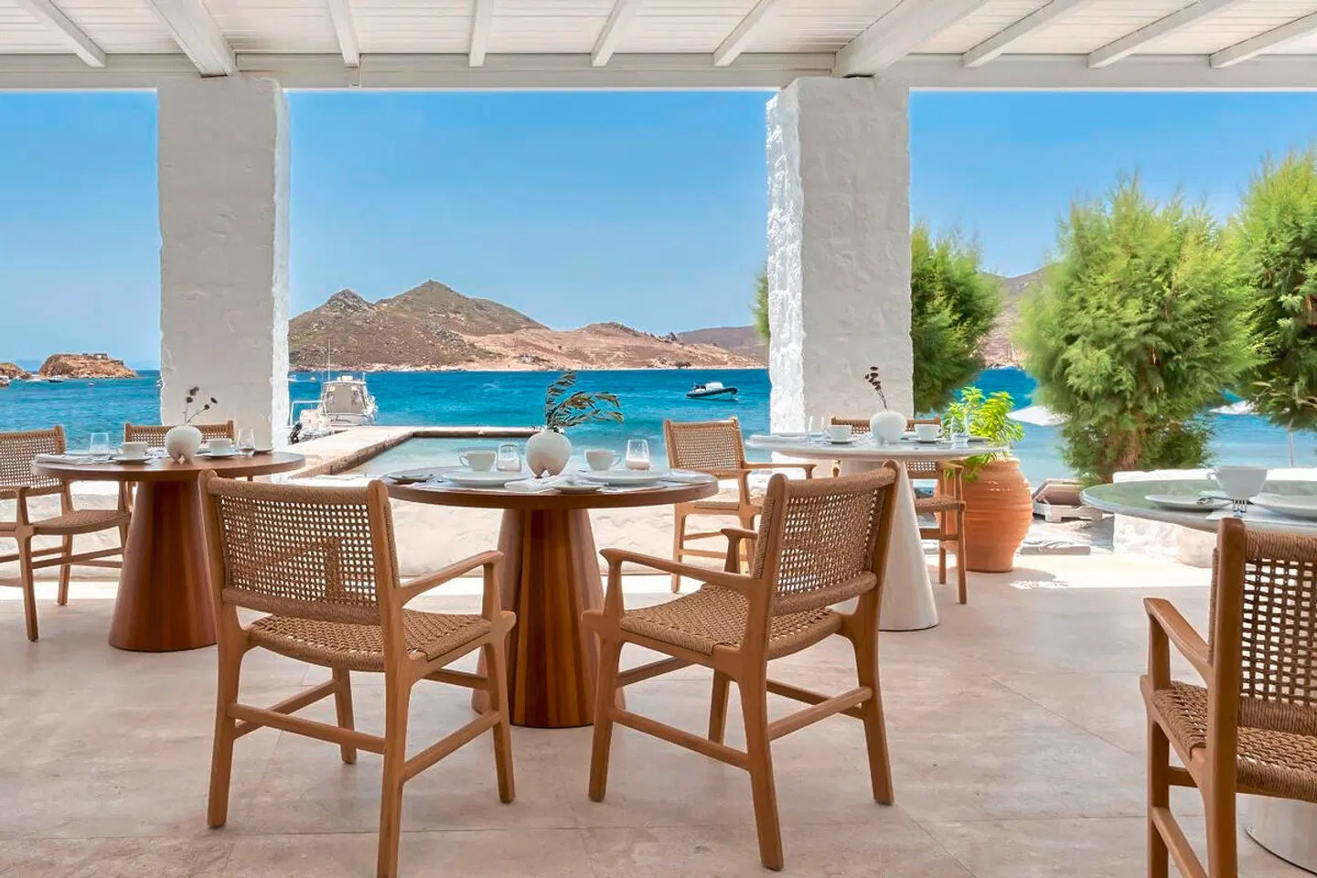 Patmos Aktis, a Luxury Collection Resort & Spa Terrasse