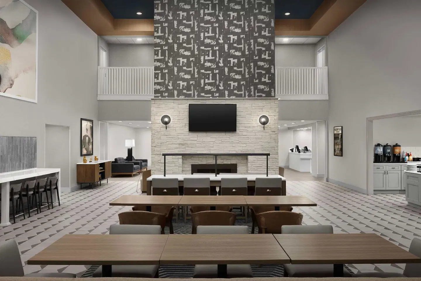 Homewood Suites by Hilton Nashville-Airport LOUNGE_LOBBY