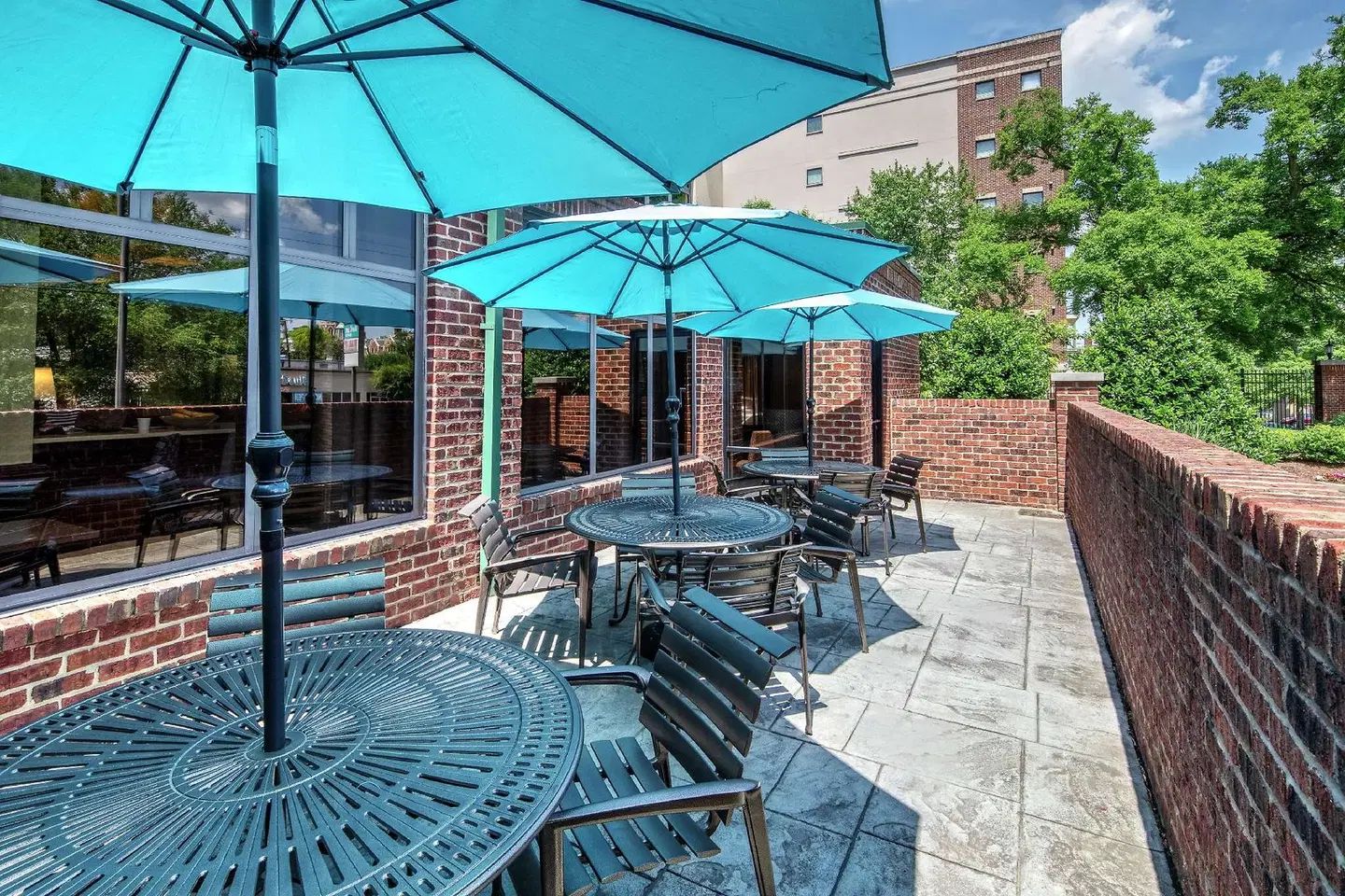 Hampton Inn & Suites Nashville-Vanderbilt-Elliston Place Terrasse