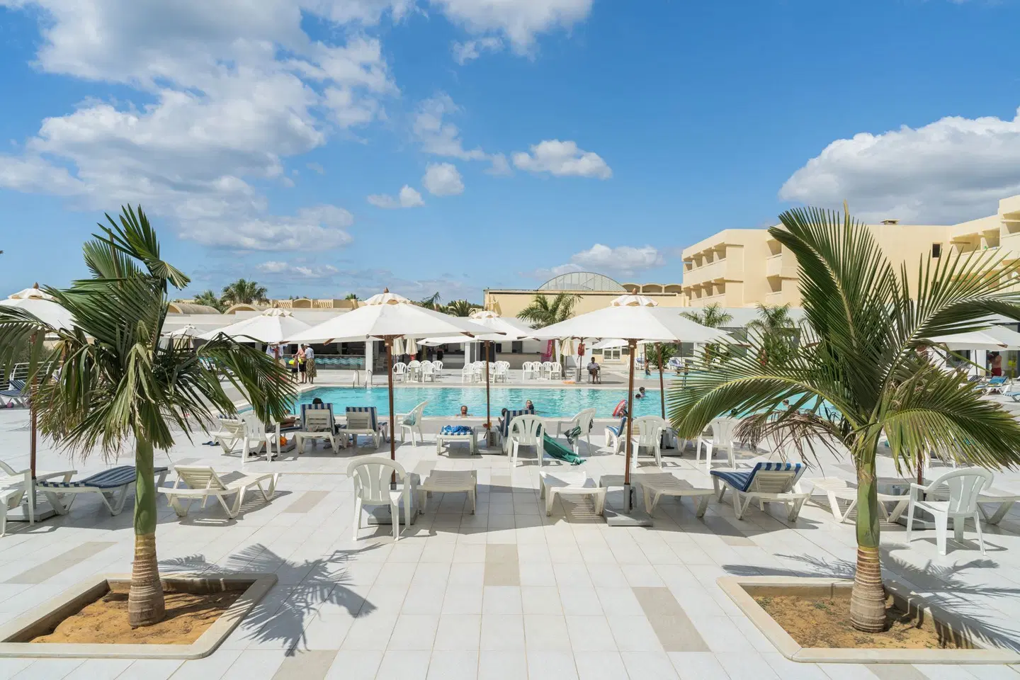Khayam Garden Beach & Spa Terrasse