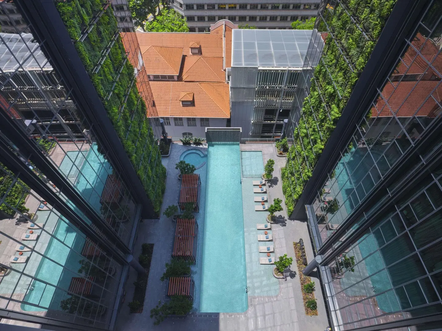 Pullman Singapore Hill Street Terrasse