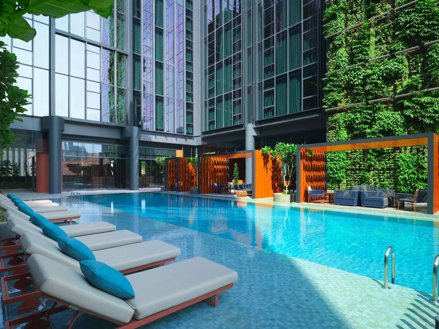 Pullman Singapore Hill Street Hallenbad