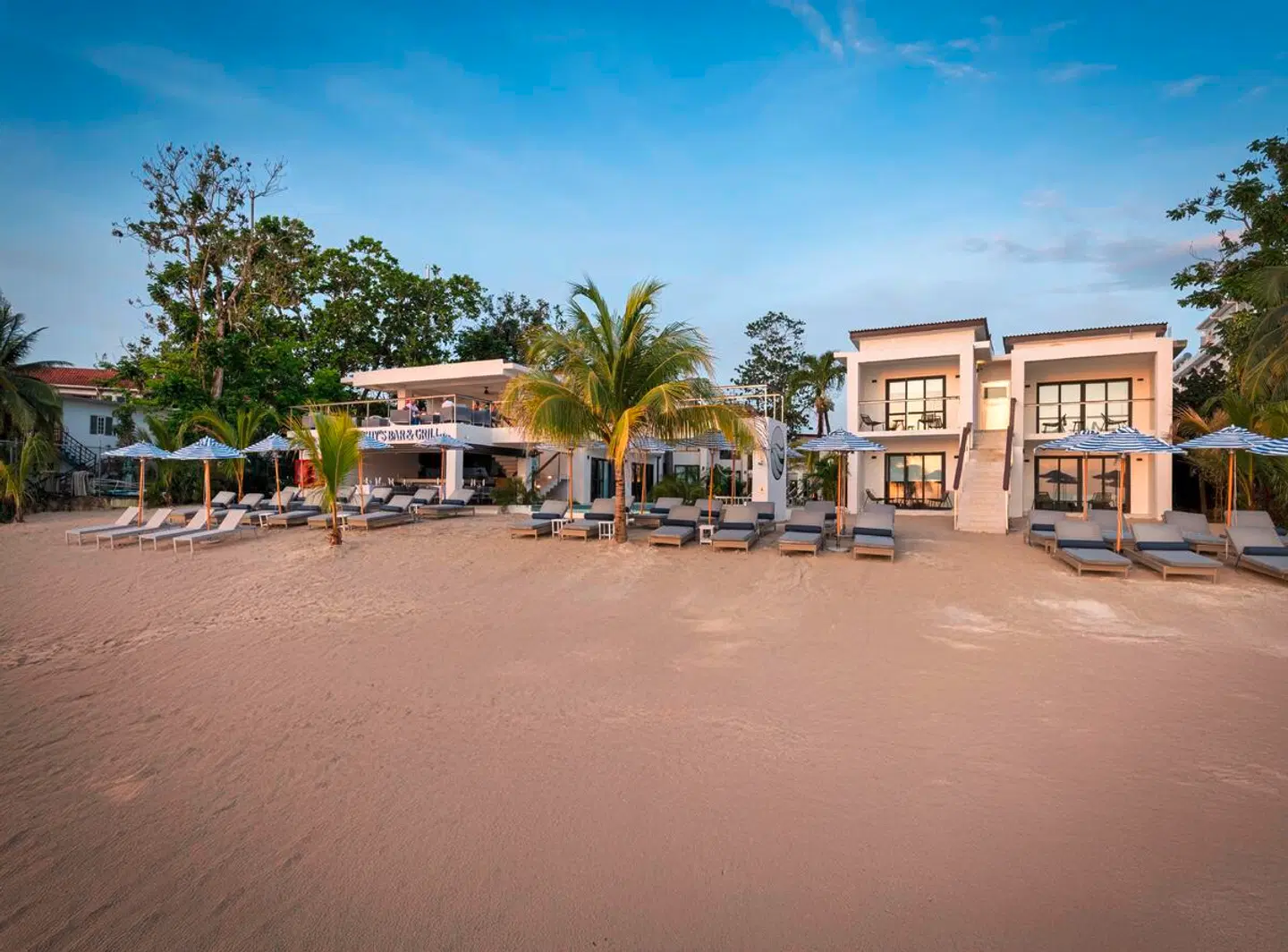Negril FootePrints Hotel Terrasse