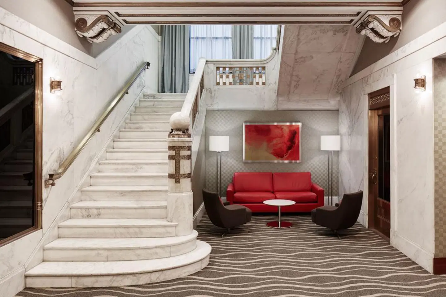 Club Quarters, Wacker At Michigan LOUNGE_LOBBY