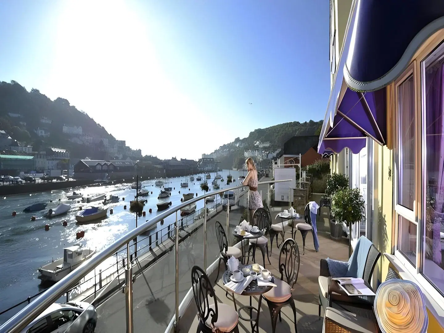 The Old Bridge House Terrasse