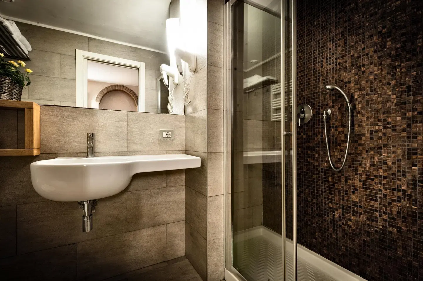 Eurohotel Badezimmer