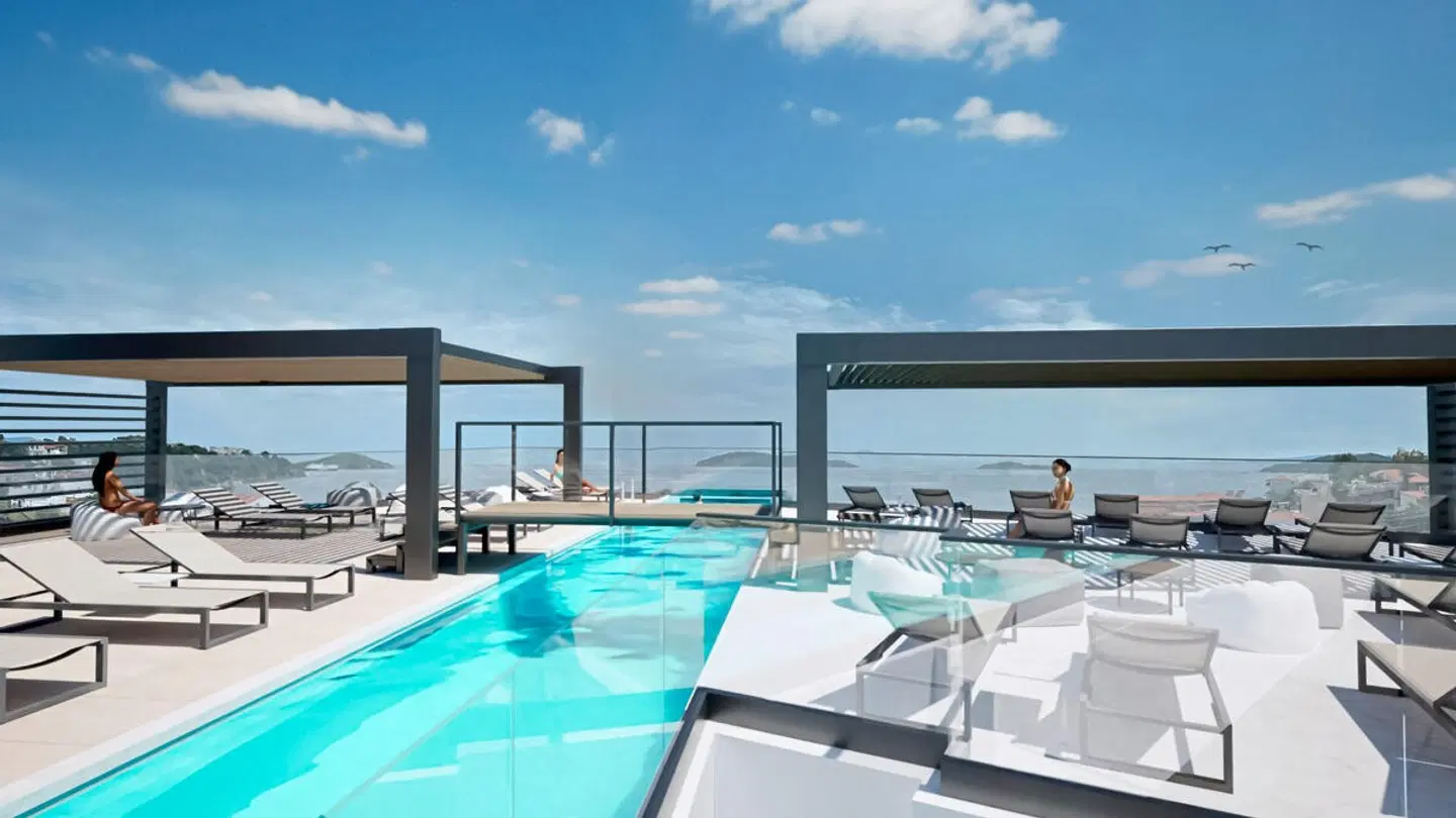 Aether, Kassandra Bay Collection Terrasse