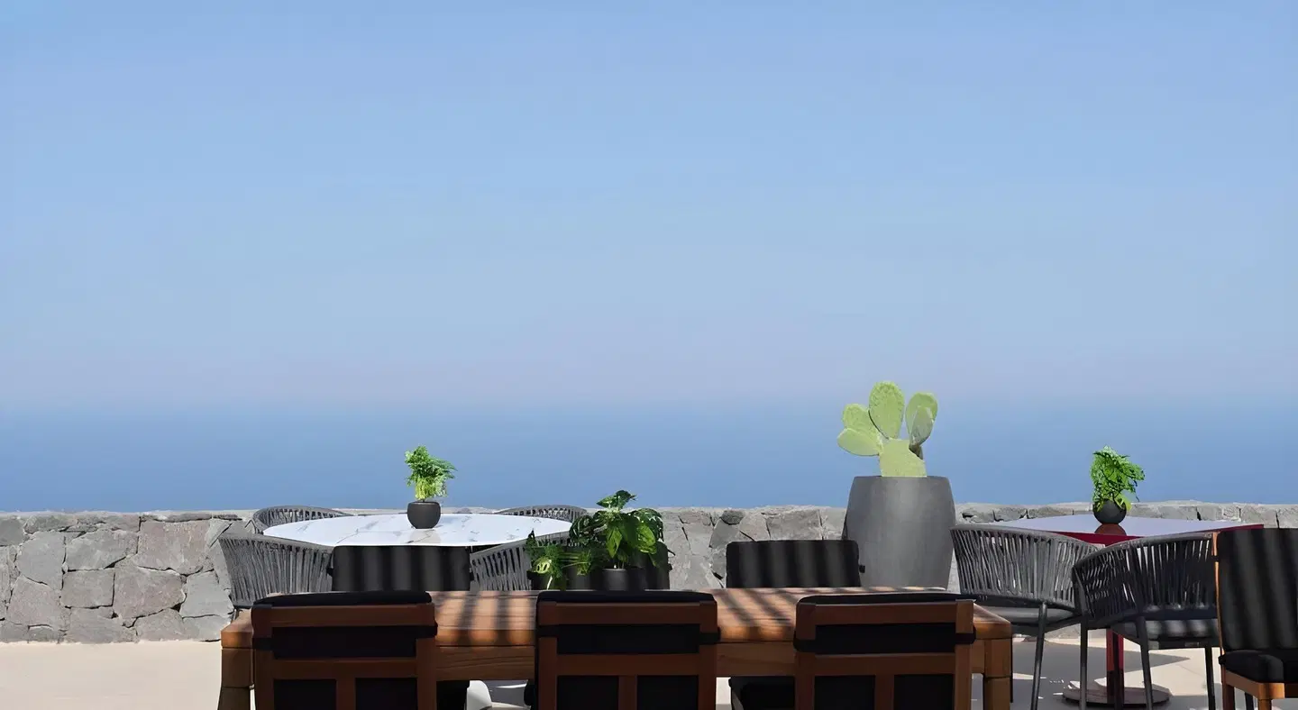 Cresanto Luxury Suites Terrasse