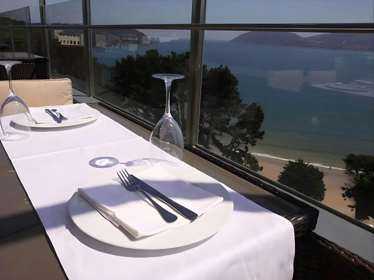 Hotel Thalasso Cantabrico Las Sirenas Terrasse
