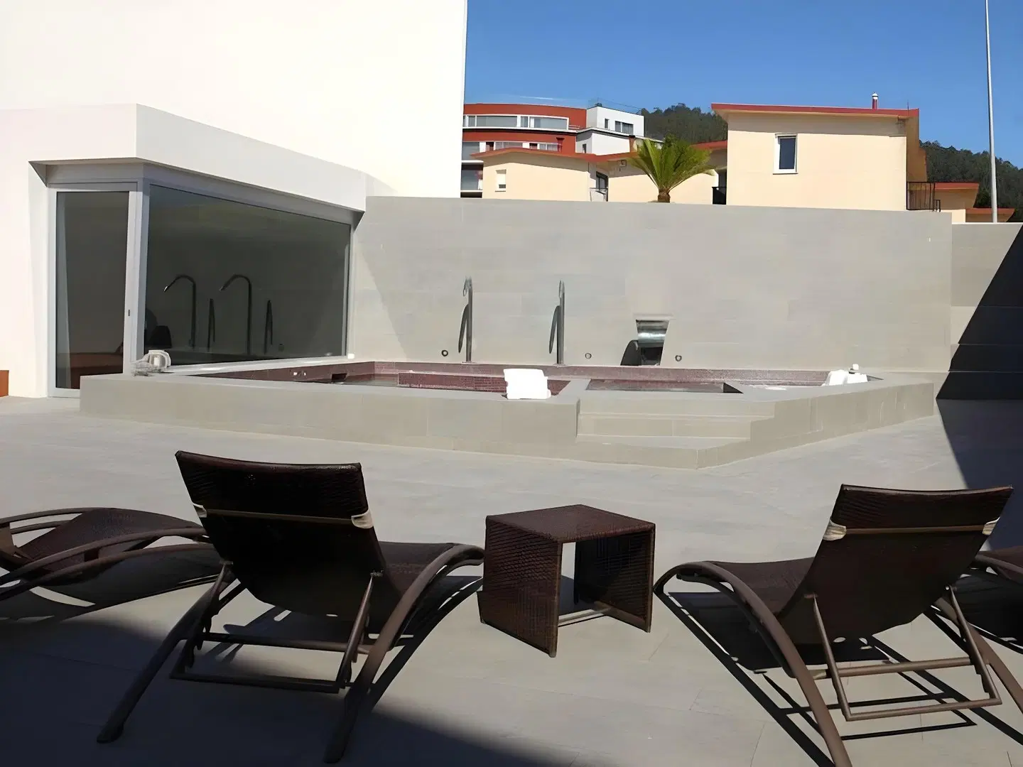 Hotel Thalasso Cantabrico Las Sirenas Terrasse