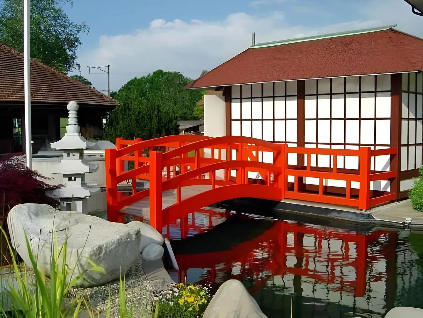Koi-Gartenteich EXTERIOR