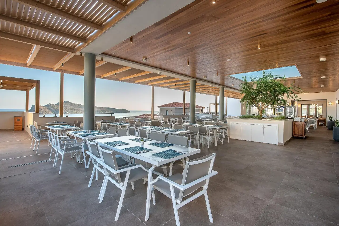 Caldera Village Terrasse