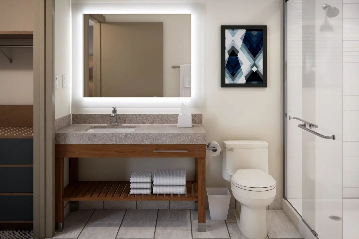 Candlewood Suites Nashville South by IHG Badezimmer