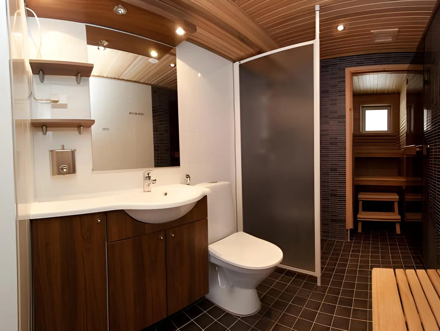 Polar Star Apartments Badezimmer
