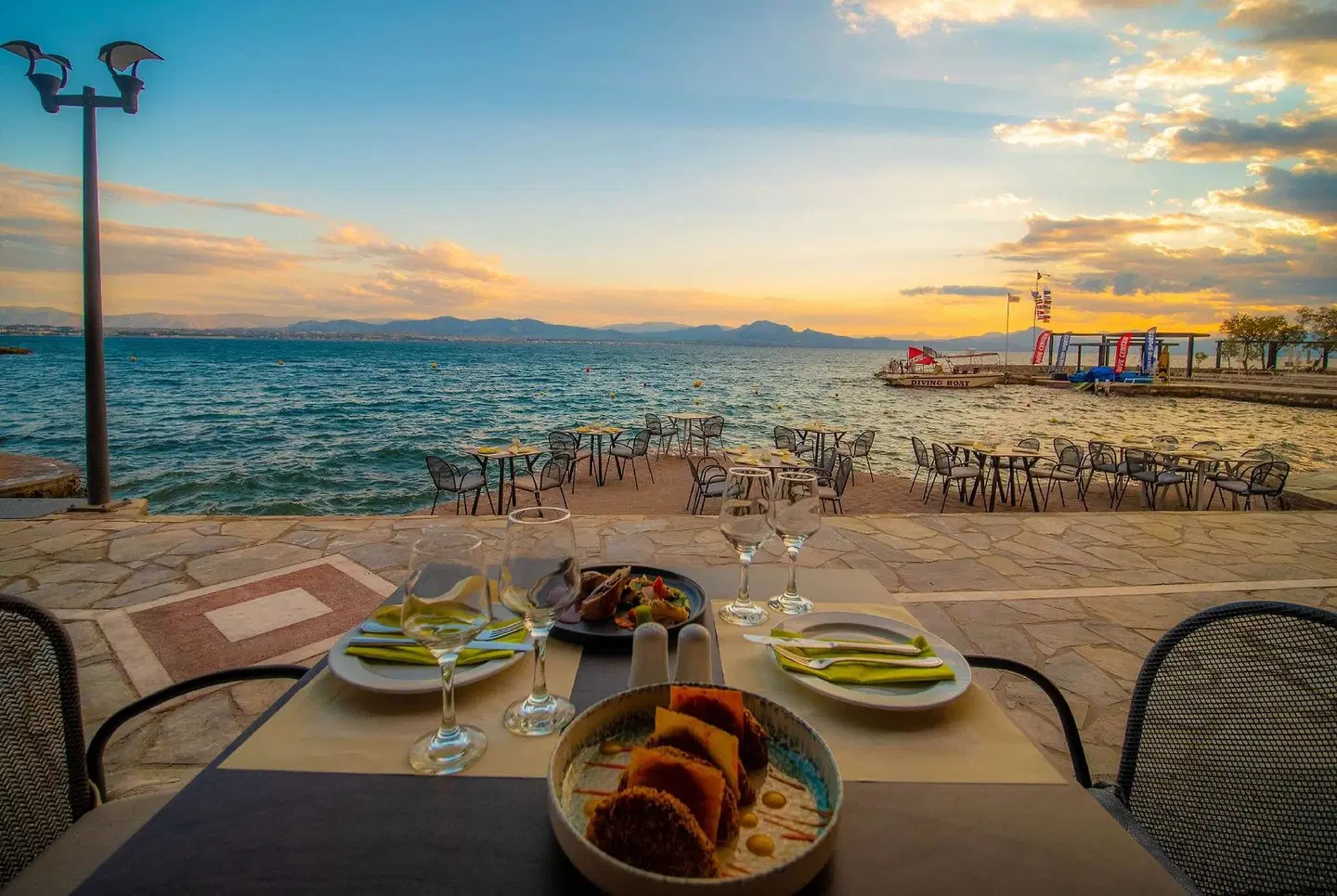 Wyndham Loutraki Poseidon Resort Terrasse