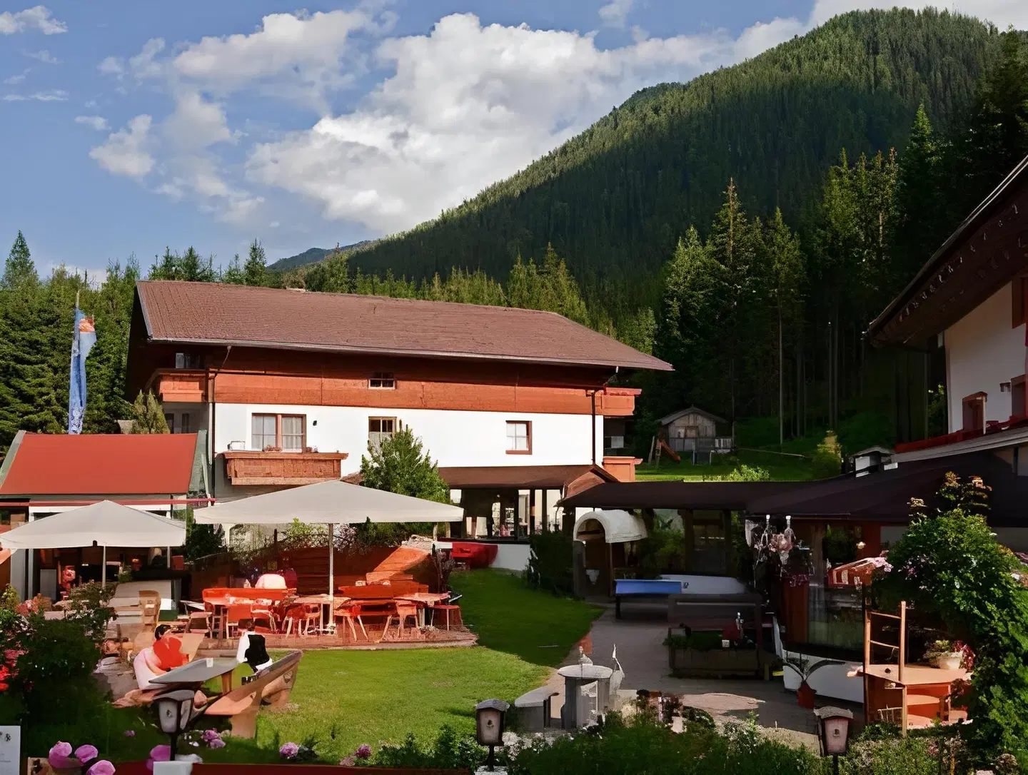 Hotel Waldruhe Terrasse