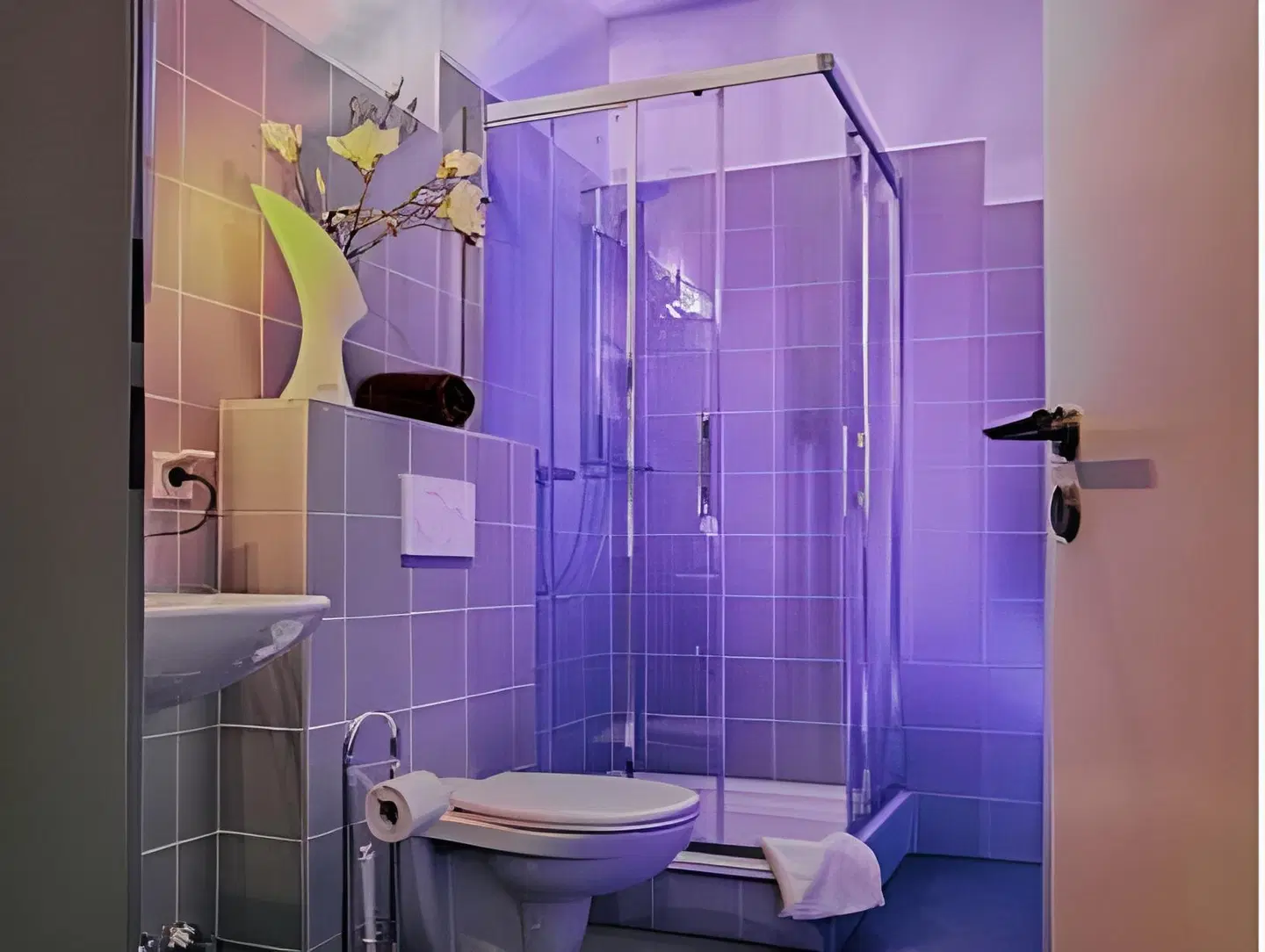Aparthotel am Münzplatz Badezimmer
