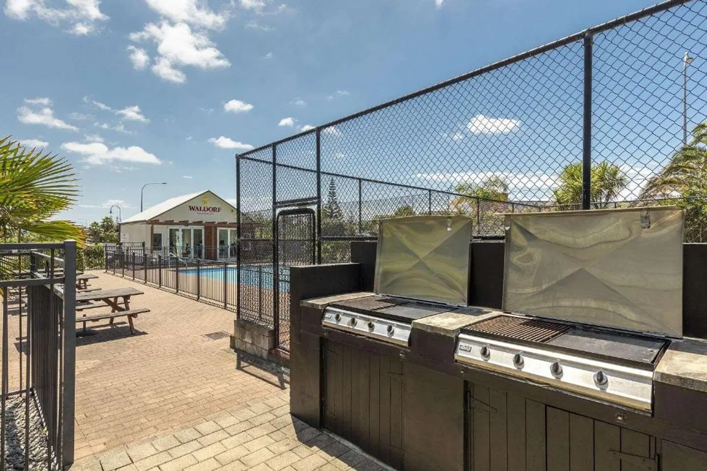 Waldorf Newhaven Apartments Terrasse