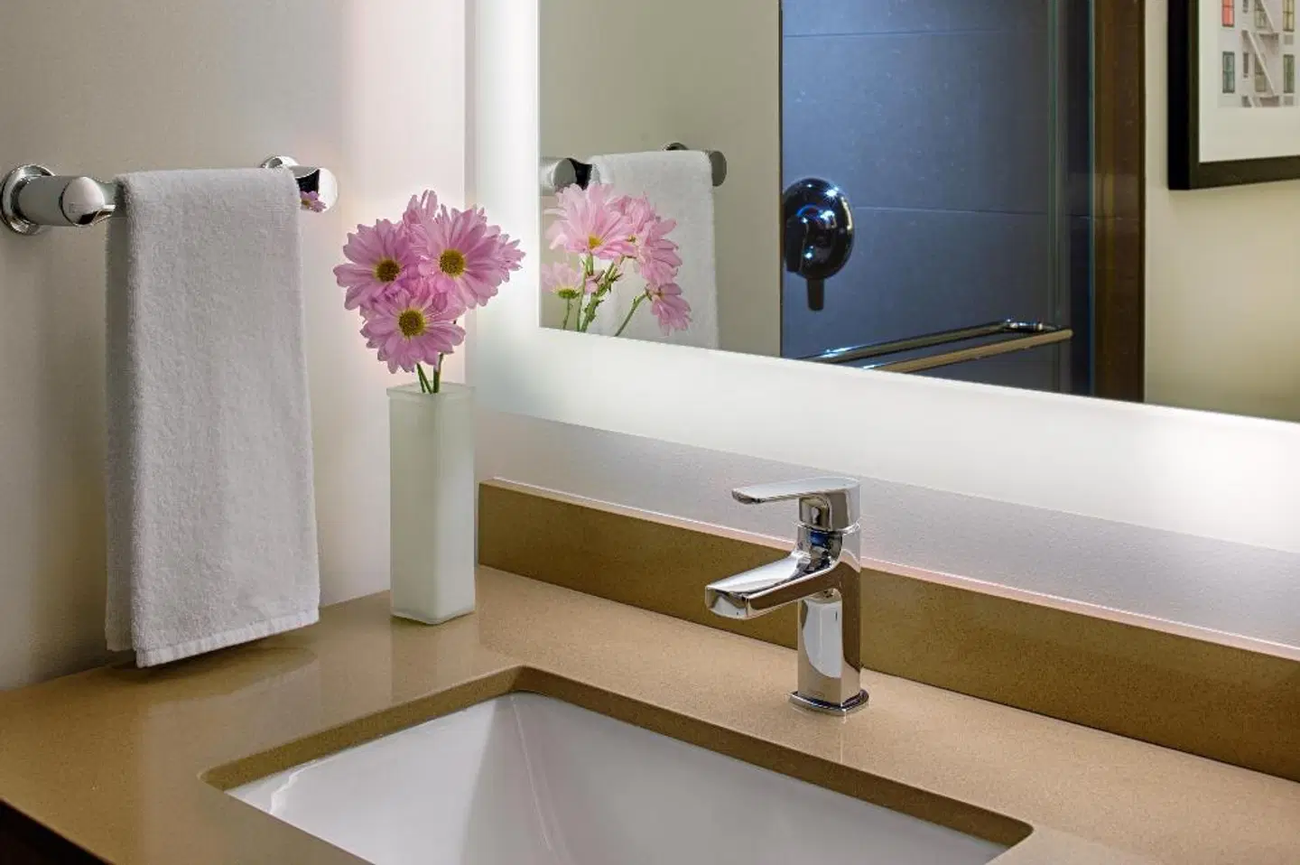 Hyatt House Seattle Downtown Badezimmer