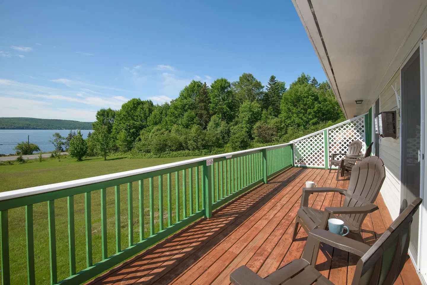 Cabot Trail Motel Terrasse