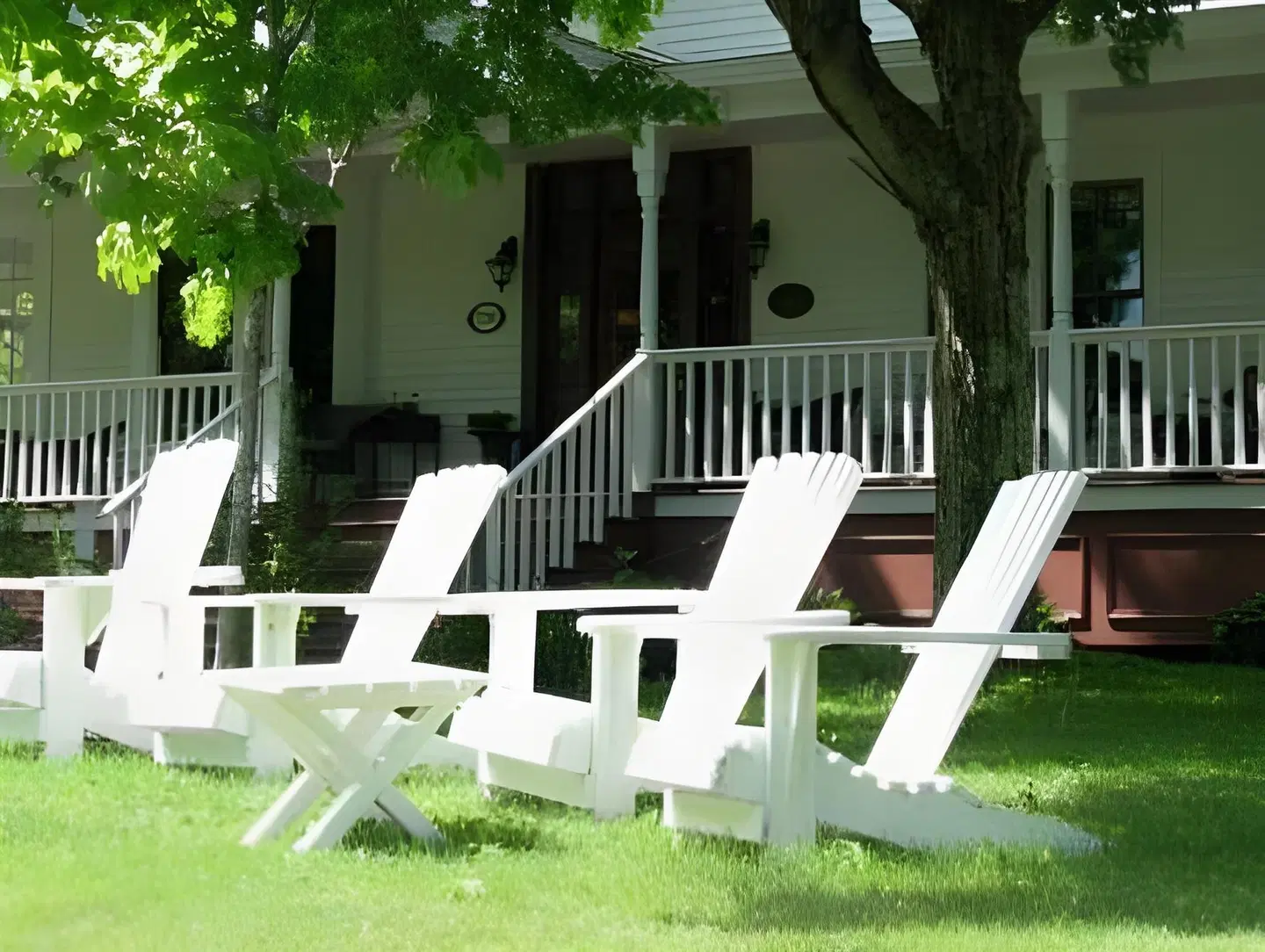 Gillespie House Inn Garten