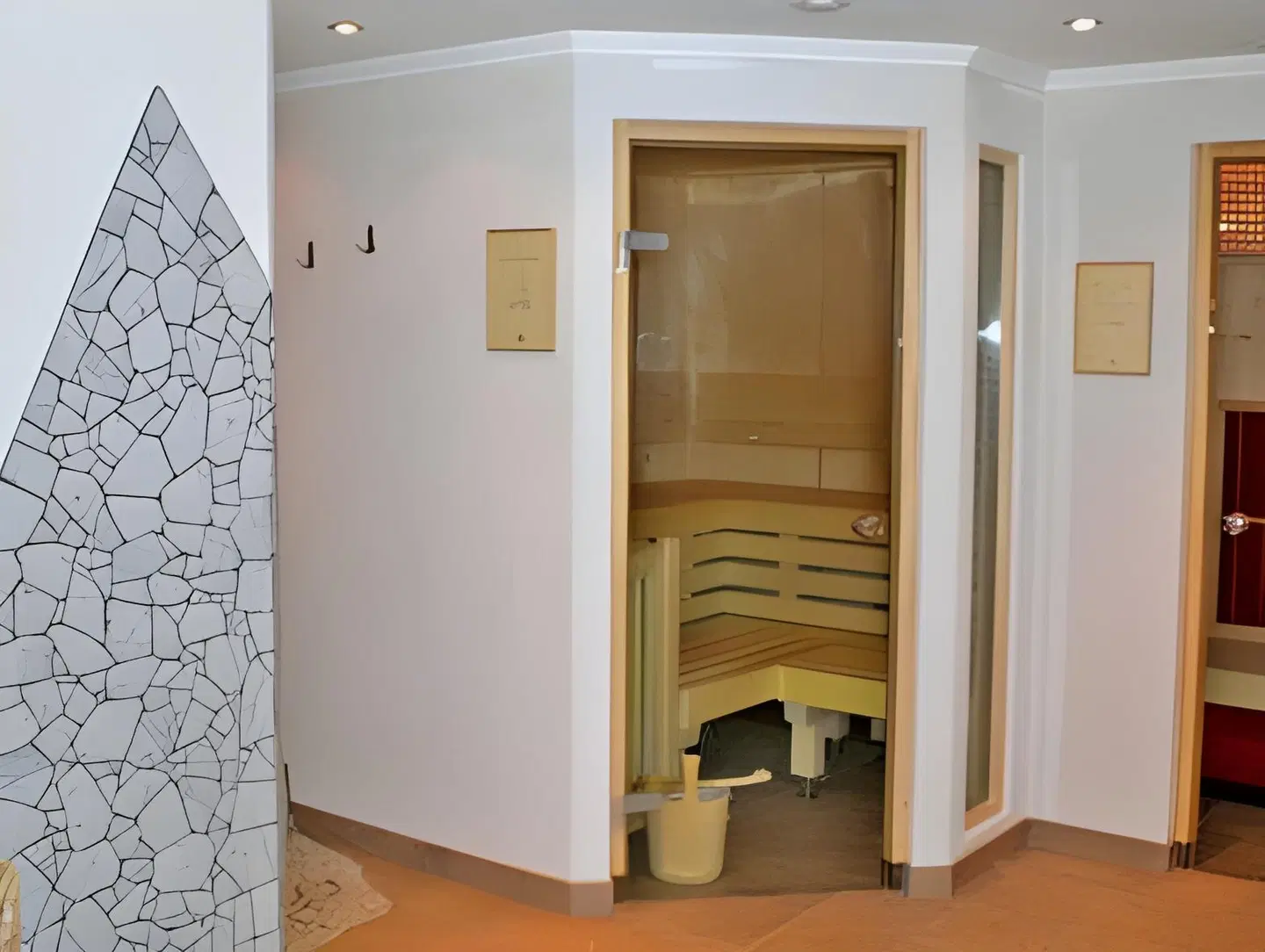 Pension Angern Badezimmer
