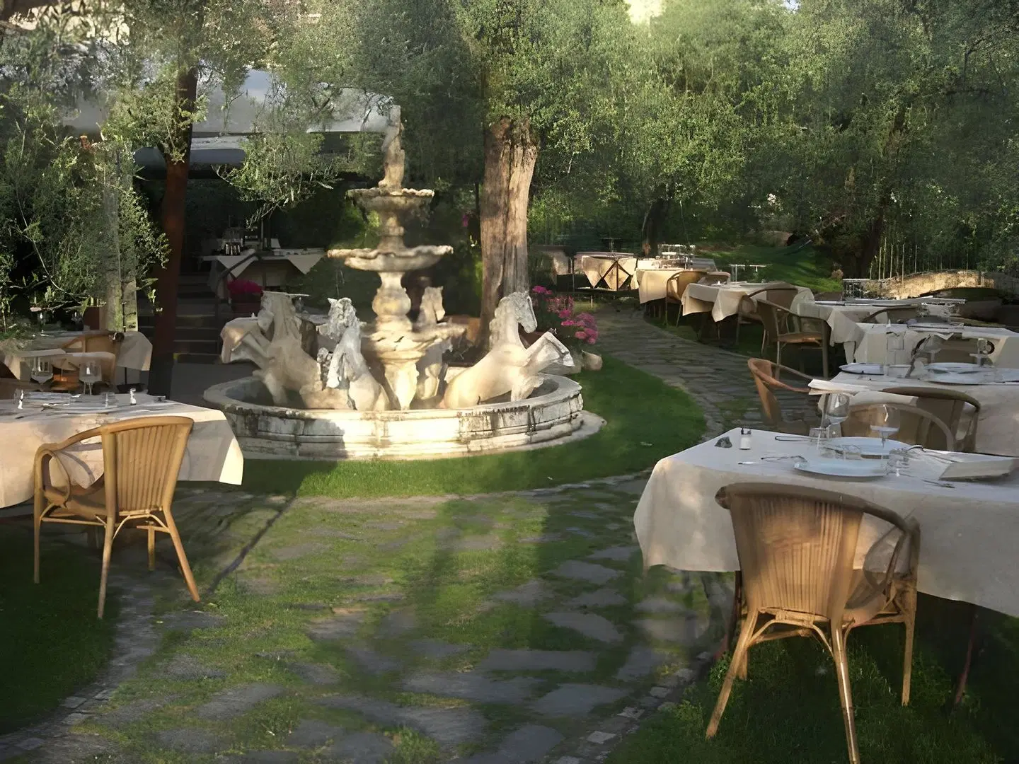 Locanda Ristorante al Cardellino Garten