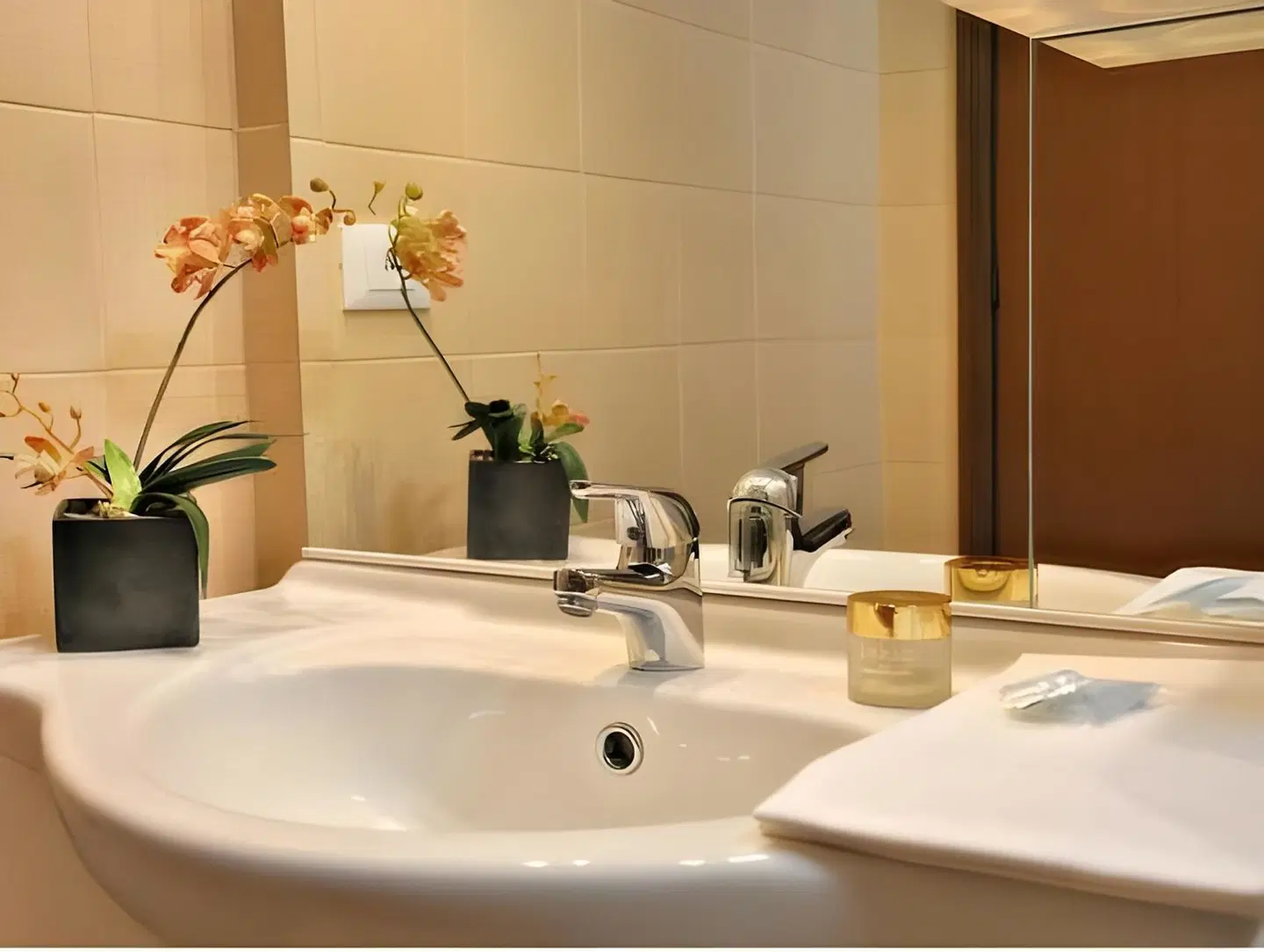 Hotel Residenza Alighieri Badezimmer