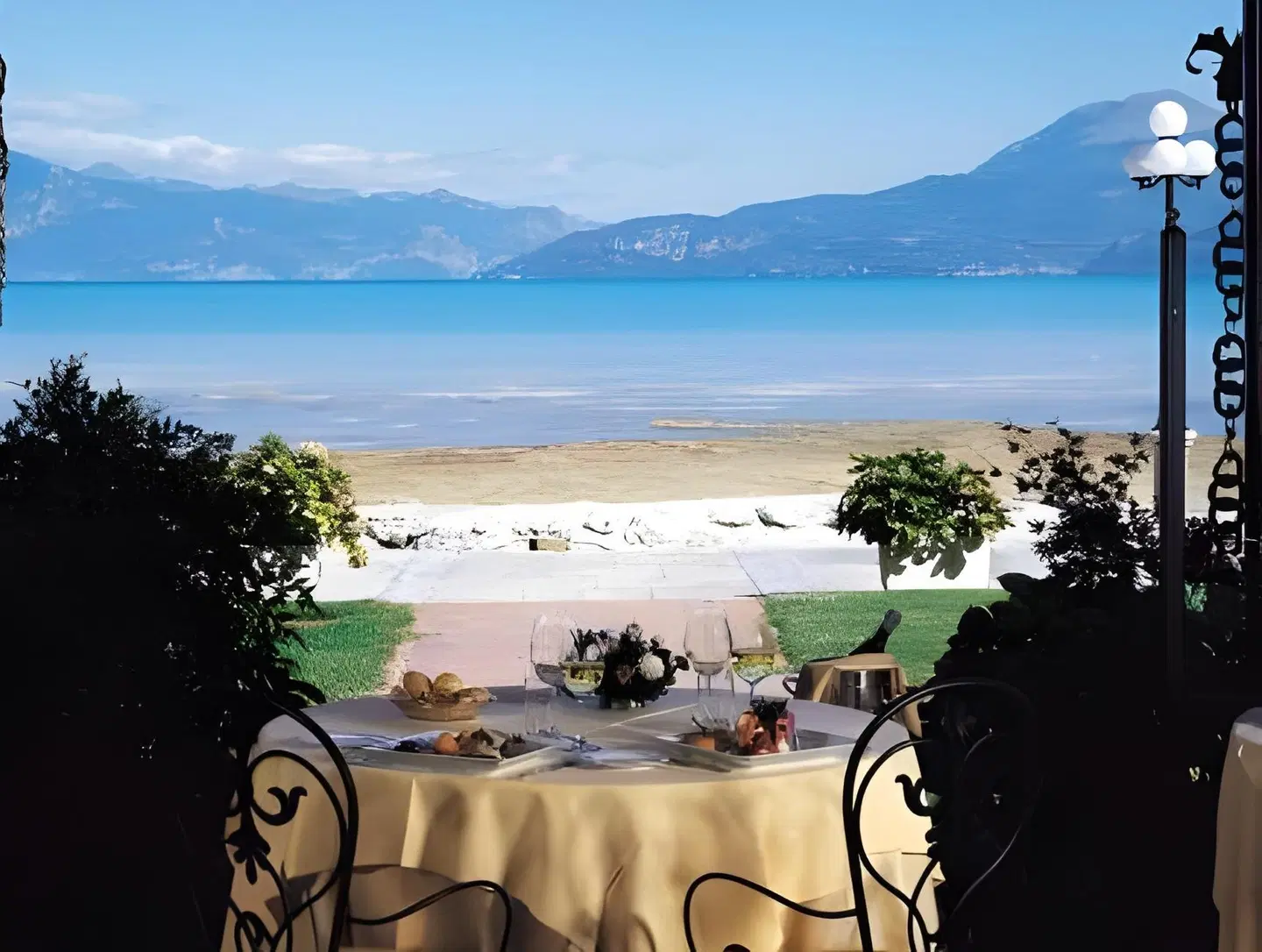 Hotel Lugana Parco Al Lago Terrasse