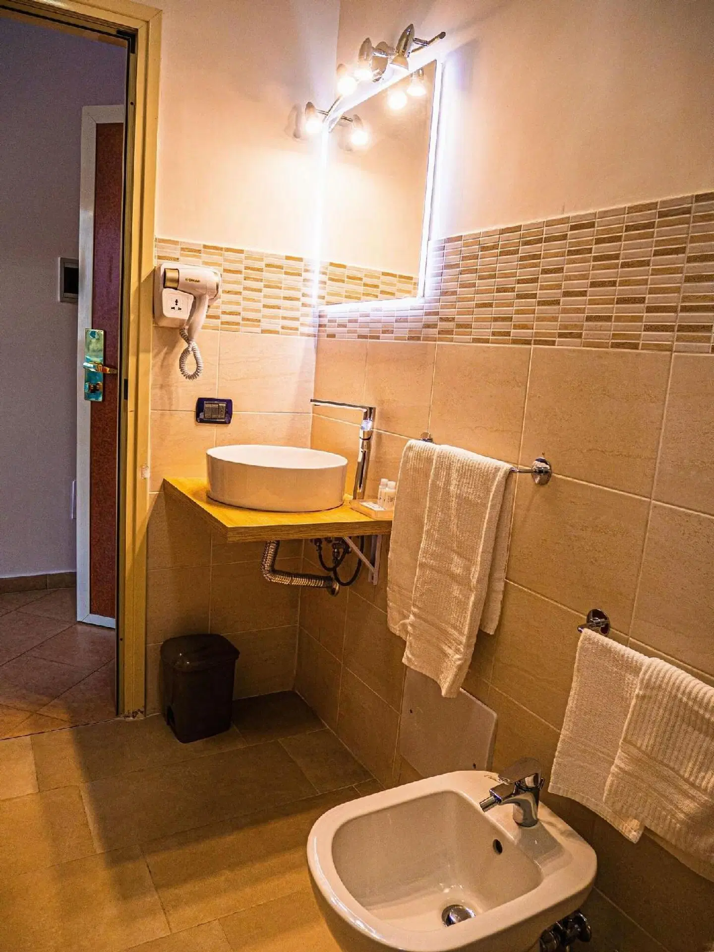 San Marco Hotel Badezimmer