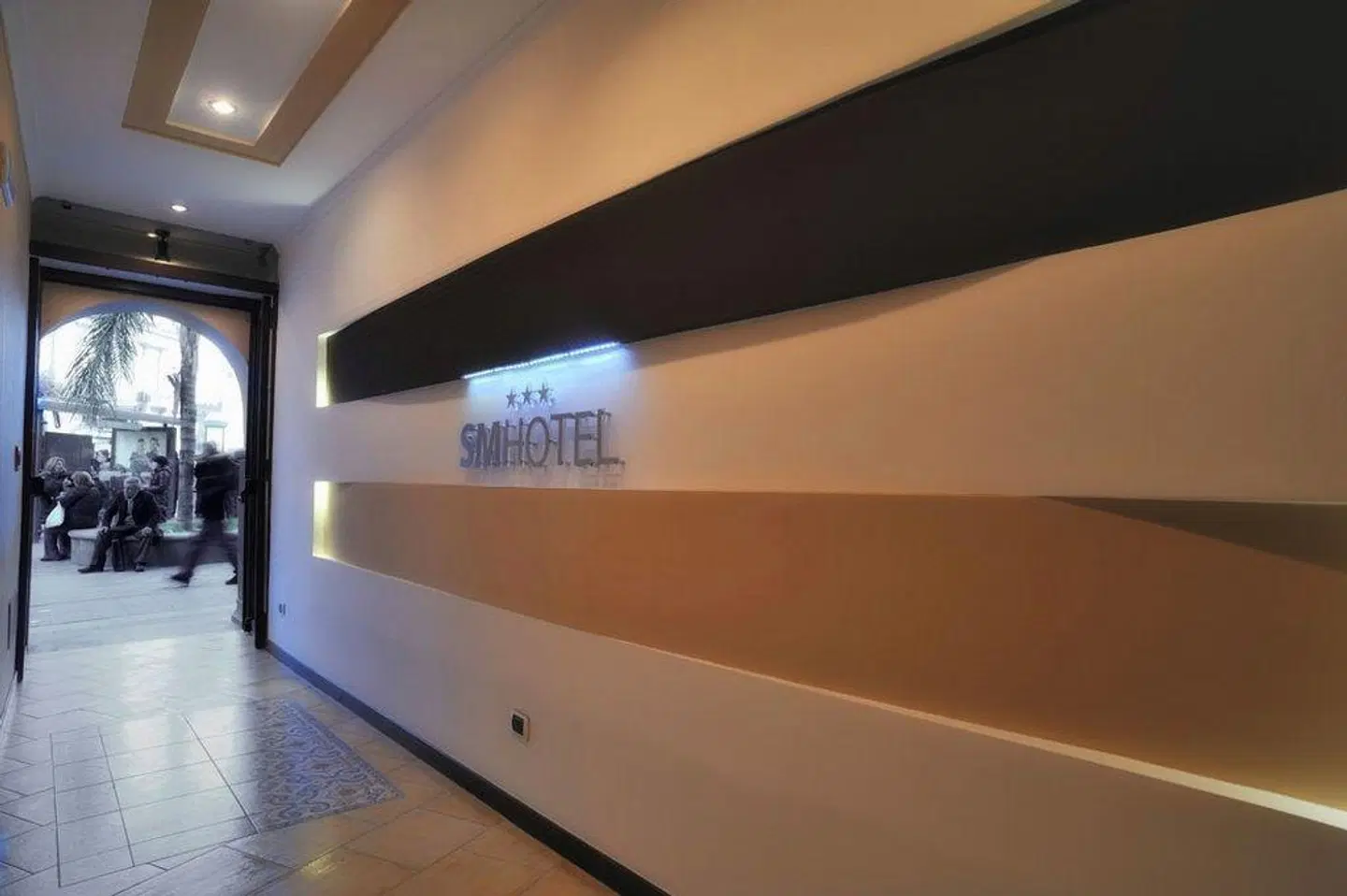 San Marco Hotel Badezimmer