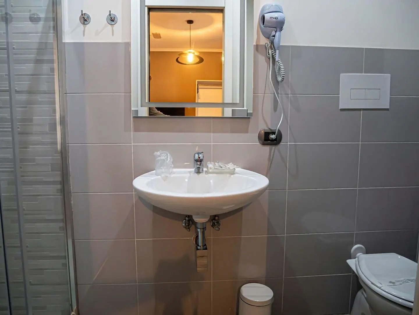 San Marco Hotel Badezimmer