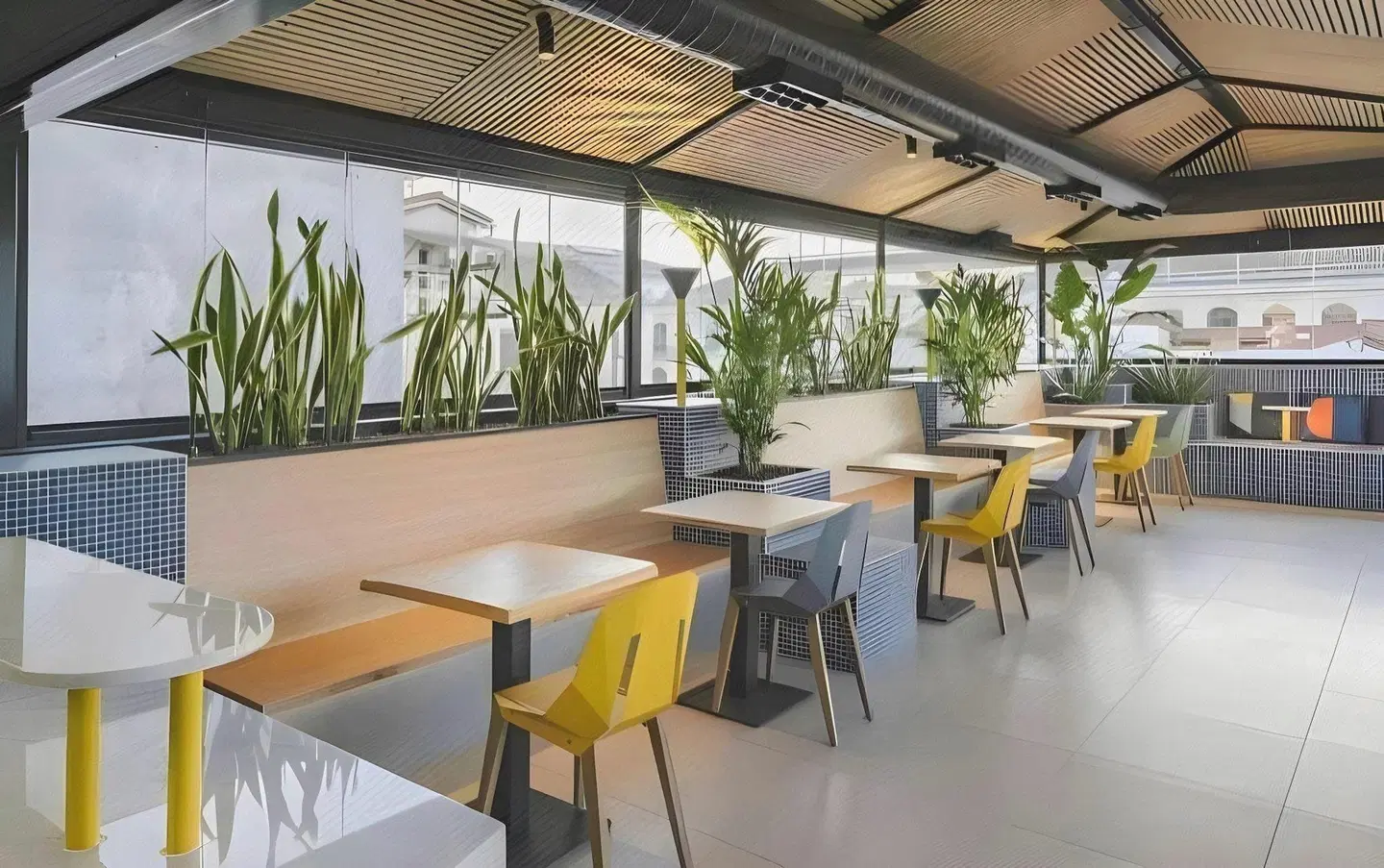 Sleep'N Atocha Terrasse