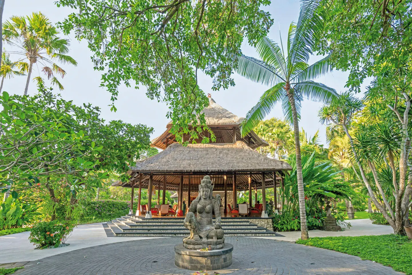 Segara Village Hotel Garten