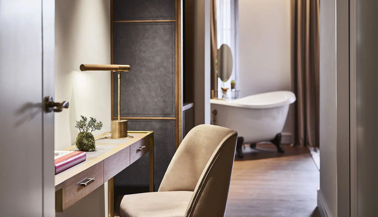 Gran Hotel Inglés Badezimmer