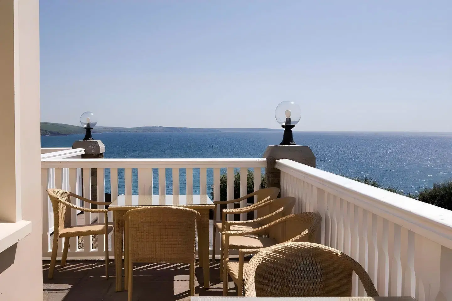 Dunmore House Hotel Terrasse