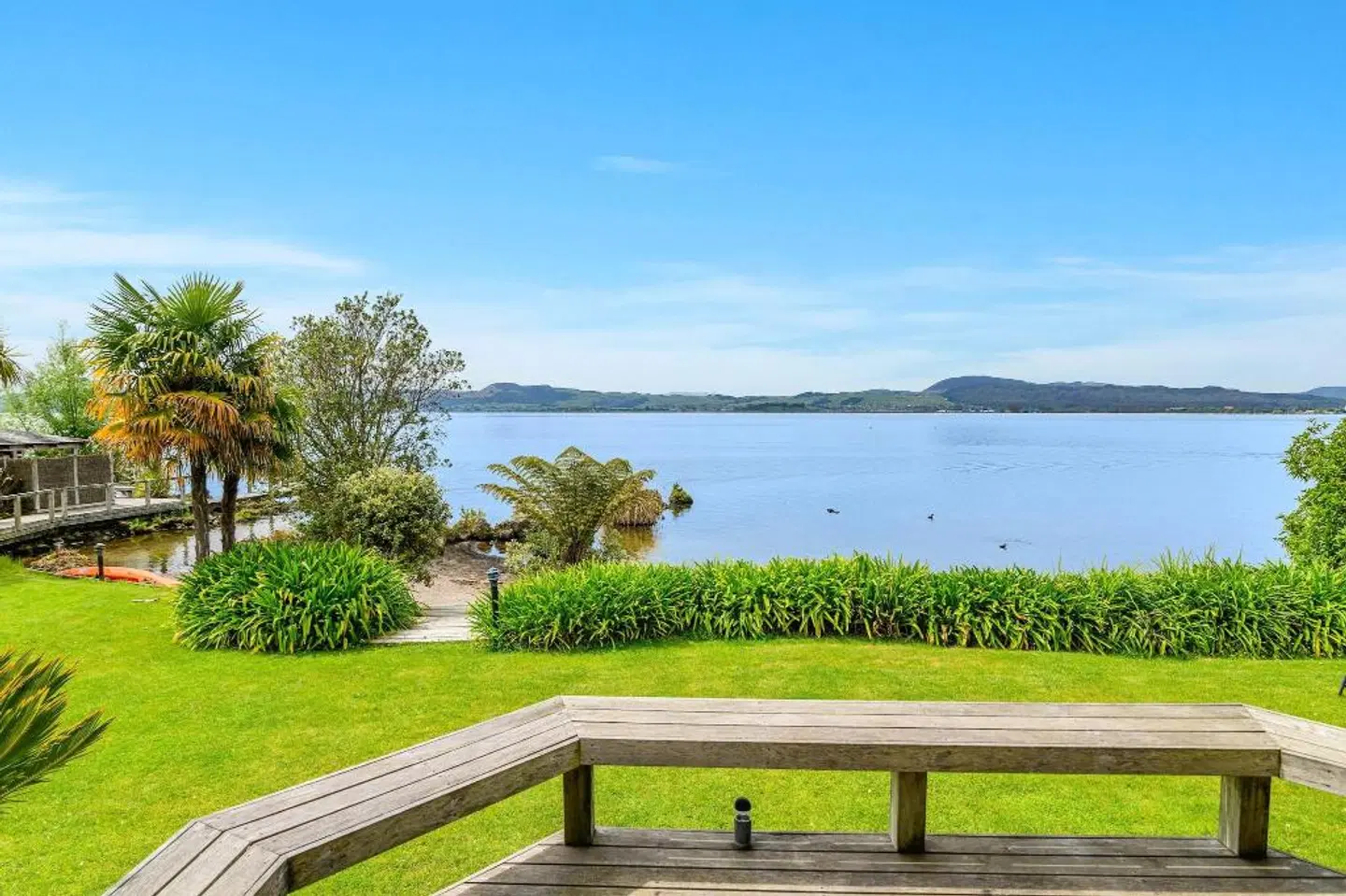 Koura Lodge Garten