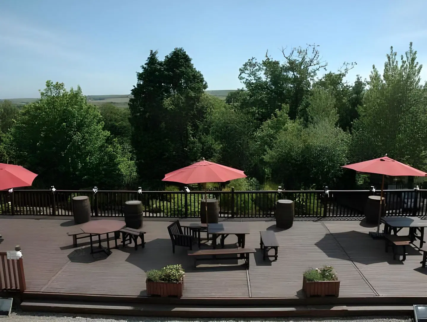 Barnabrow Country House Terrasse