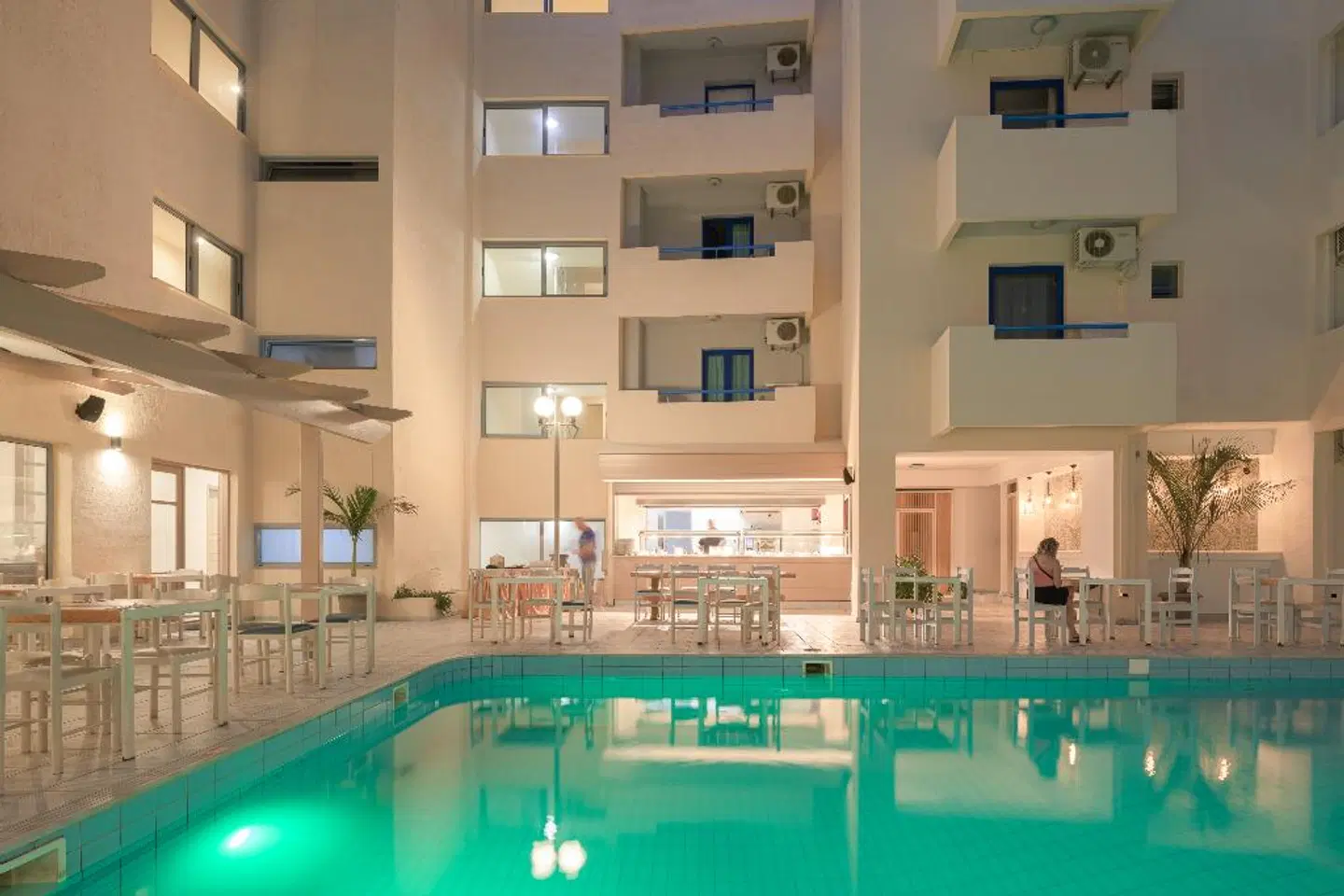 Central Hersonissos Hotel Hallenbad