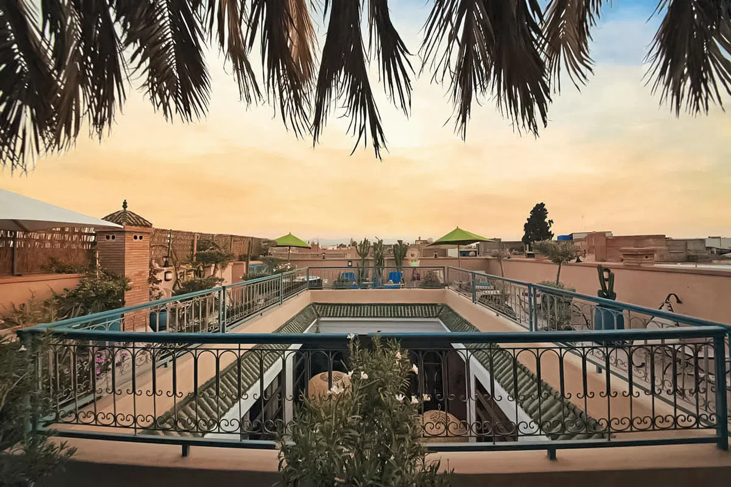 Riad Ambre & Jasmin Garten