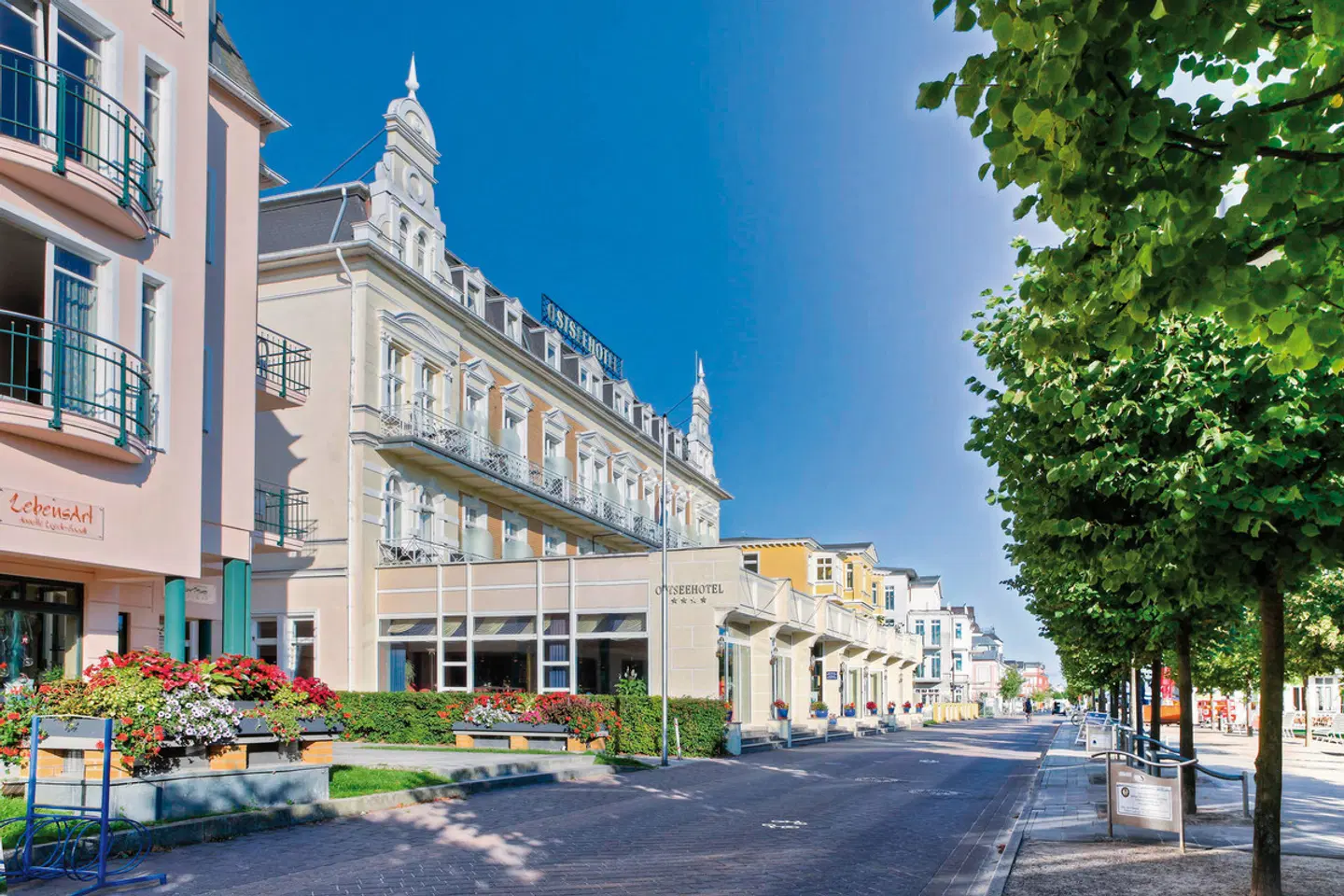 SEETELHOTEL Ostseehotel Ahlbeck mit Villa Strandschloss EXTERIOR