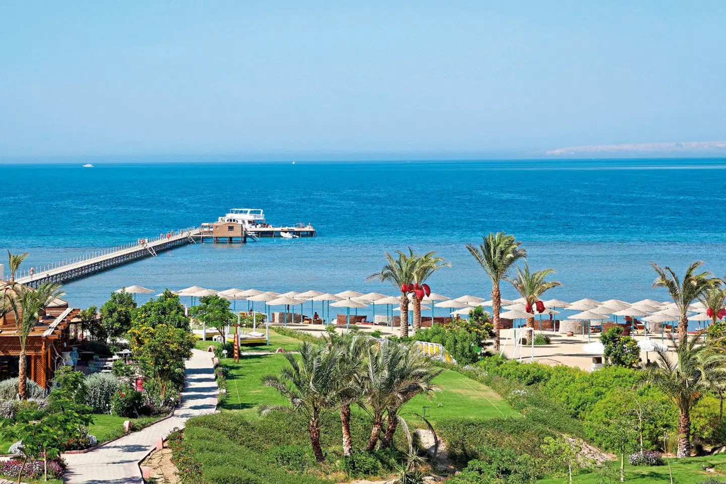 Three Corners Sunny Beach Resort Garten