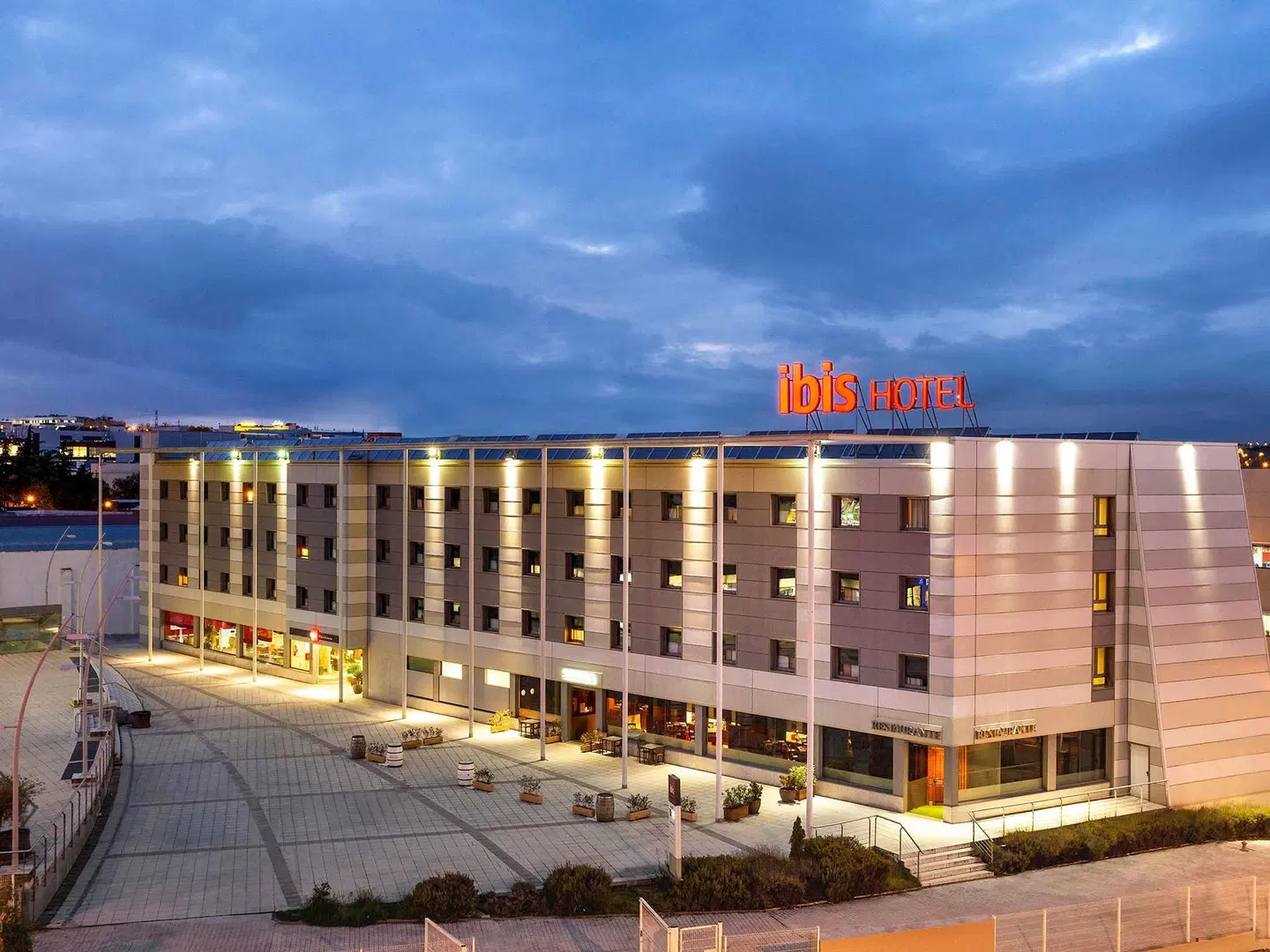ibis Madrid Alcobendas Terrasse