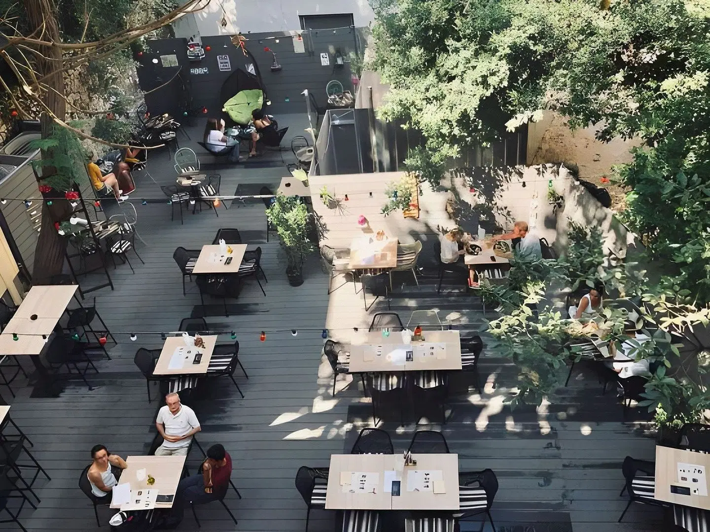 Downtown Boutique Hostel Terrasse