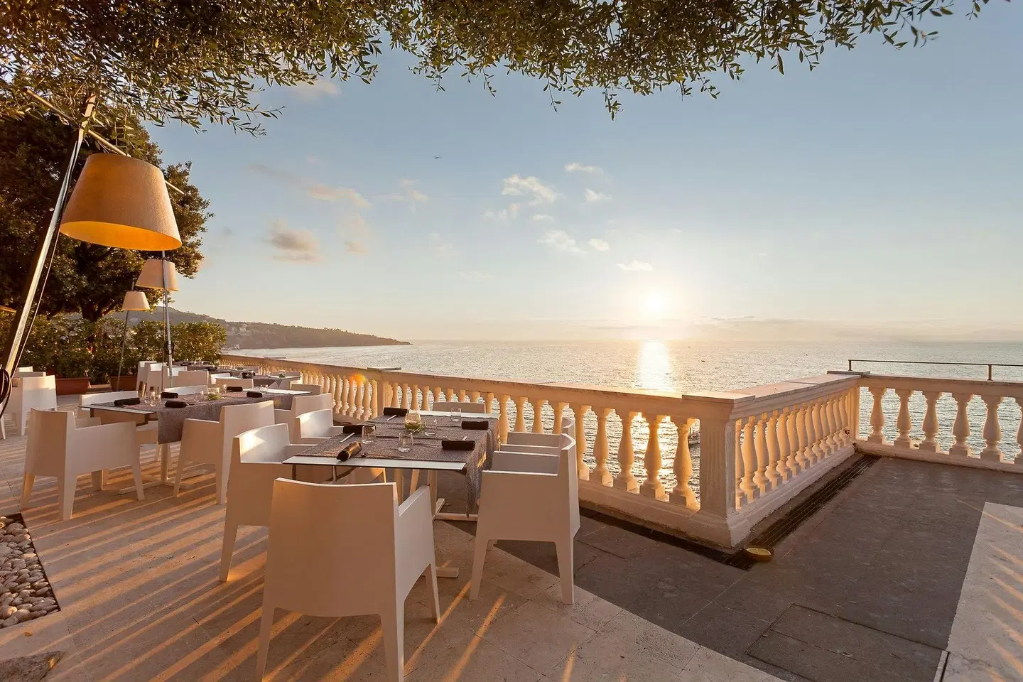 Grand Hotel Cocumella Terrasse