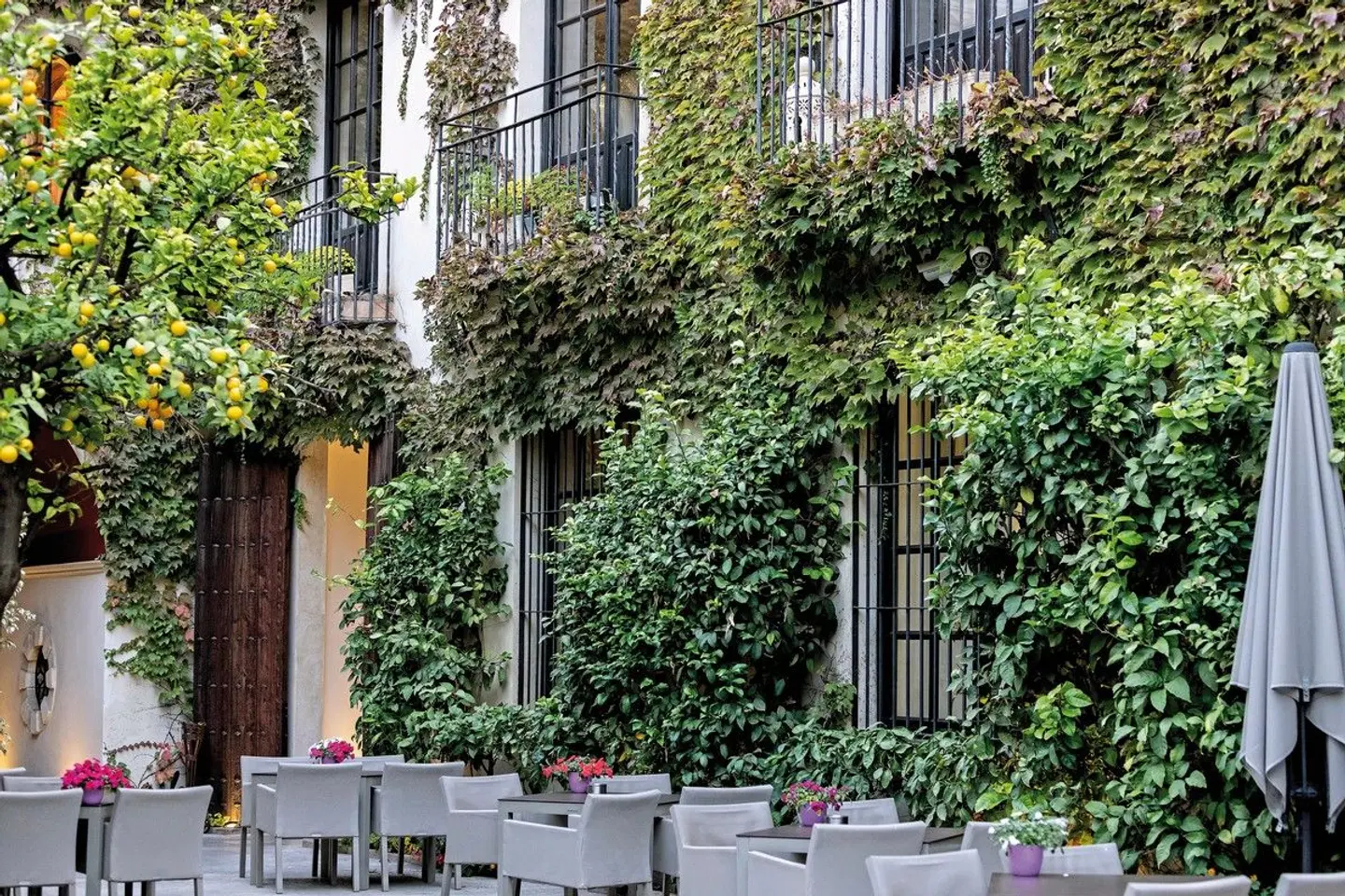 Hospes Palacio del Bailío Terrasse