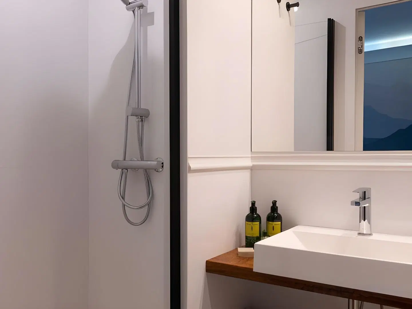 Hôtel Le Milie Rose Badezimmer
