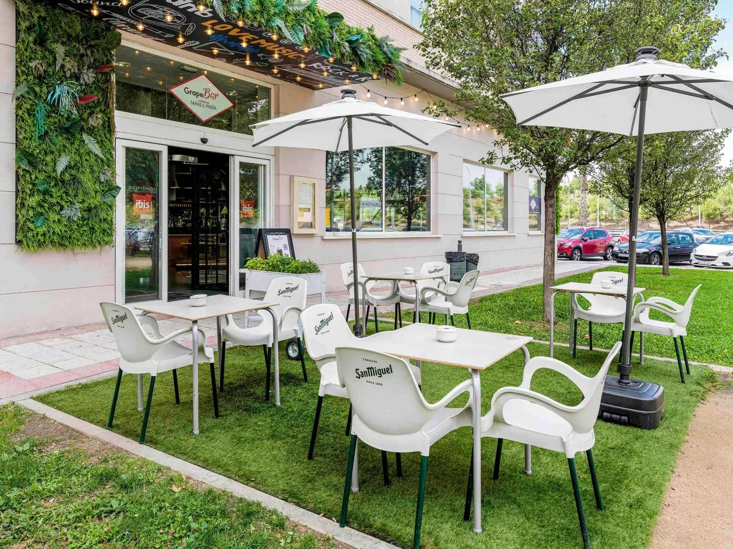 ibis Madrid Getafe Terrasse