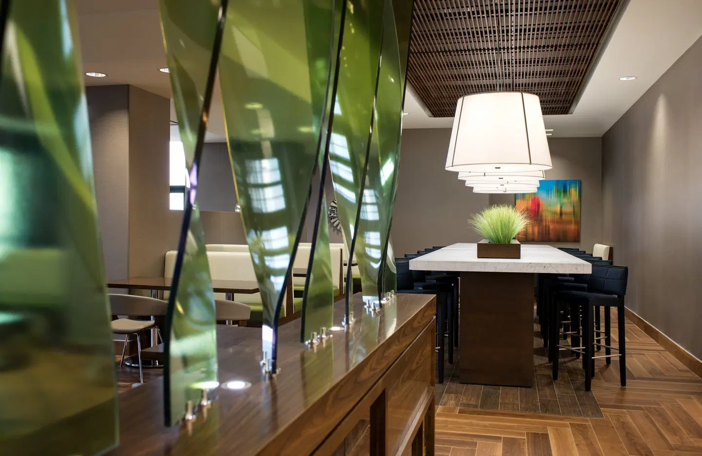 Courtyard by Marriott Calgary South Terrasse
