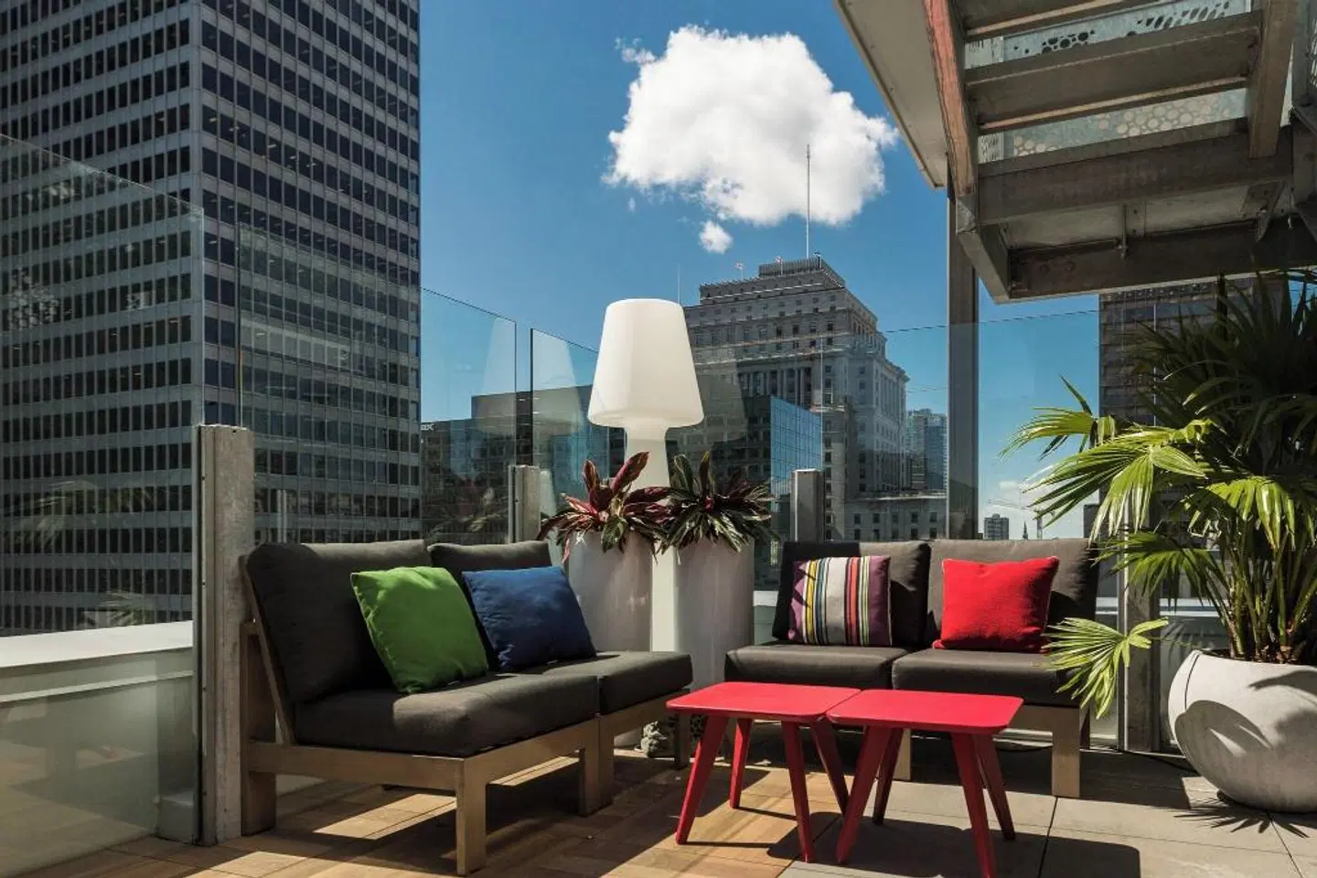 Renaissance Montreal Downtown Hotel Terrasse